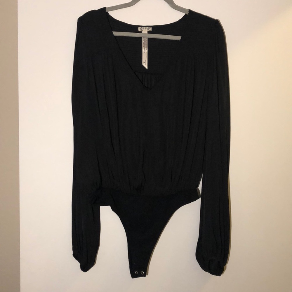 Free People Silk Bodysuit!